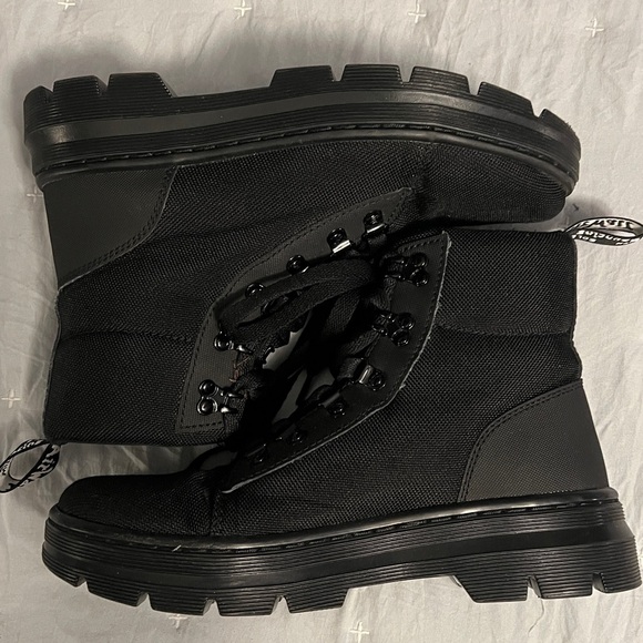 Dr. Martens Black Combat Boots - Picture 5 of 9